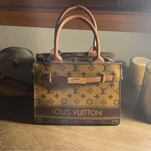 Louis Vuitton Brown Monogram Handbag